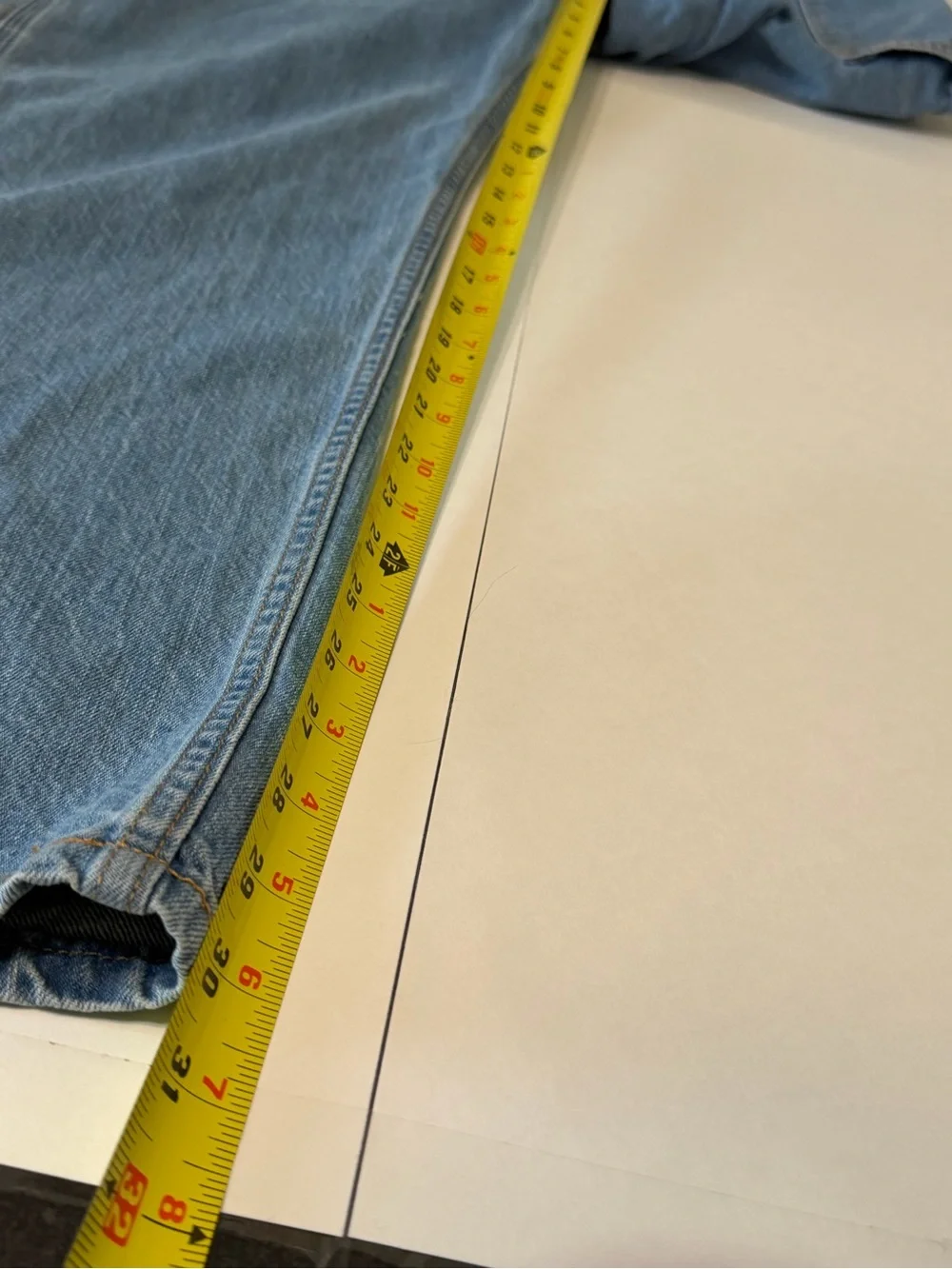 Carhartt Men’s Relaxed Fit Light Blue Work Jeans